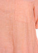 Tunika aus Leinen und Viskose mit A-Linie, Orange, Packshot image number 2
