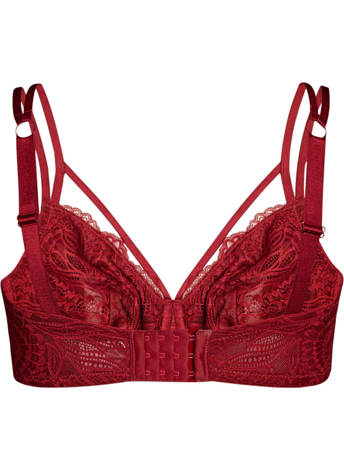 Full-Coverage-BH mit Spitze und doppelten Tr&auml;gern, Schwarz, Packshot image number 1