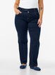 Gemma Jeans in Regular Fit mit hohem Bund, Blau, Model image number 2