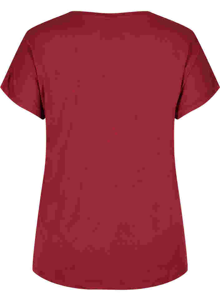 Einfarbiges Trainings-T-Shirt, Port Royal, Packshot image number 1