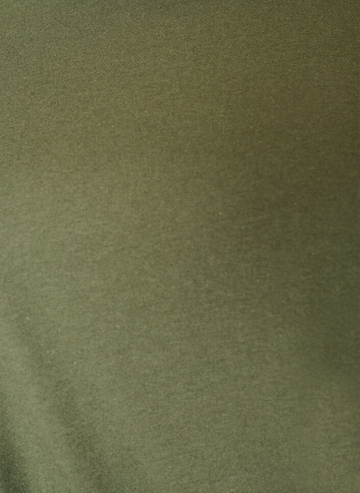 Baumwollkleid mit Broderie-Anglaise-&Auml;rmeln und Bindeg&uuml;rtel, Gr&uuml;n, Packshot image number 2