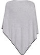 Feinstrickponcho., Grau, Packshot image number 1