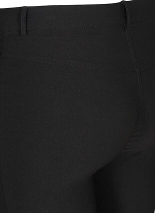 Slim Fit 3/4-Hose mit Reißverschluss, Black, Packshot image number 3