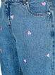 Mille Mom Fit Jeans mit Stickerei, Blau, Packshot image number 2
