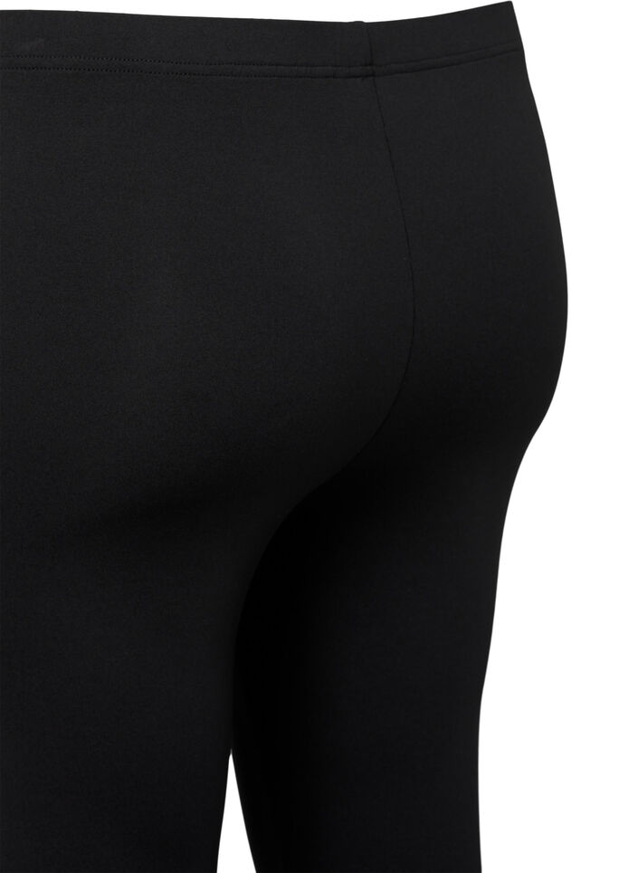 2er-Pack 3/4 Leggings mit Spitze, Black / Black, Packshot image number 2