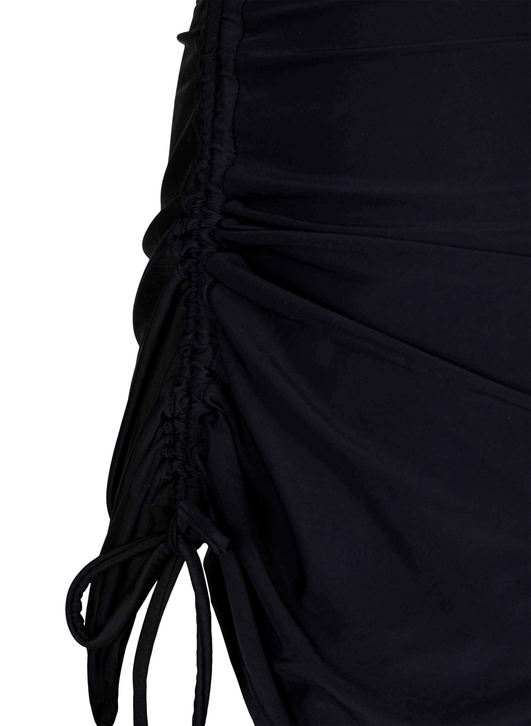 ZizziBikinirRock mit eingen&auml;hter Hose, Schwarz, Packshot image number 3