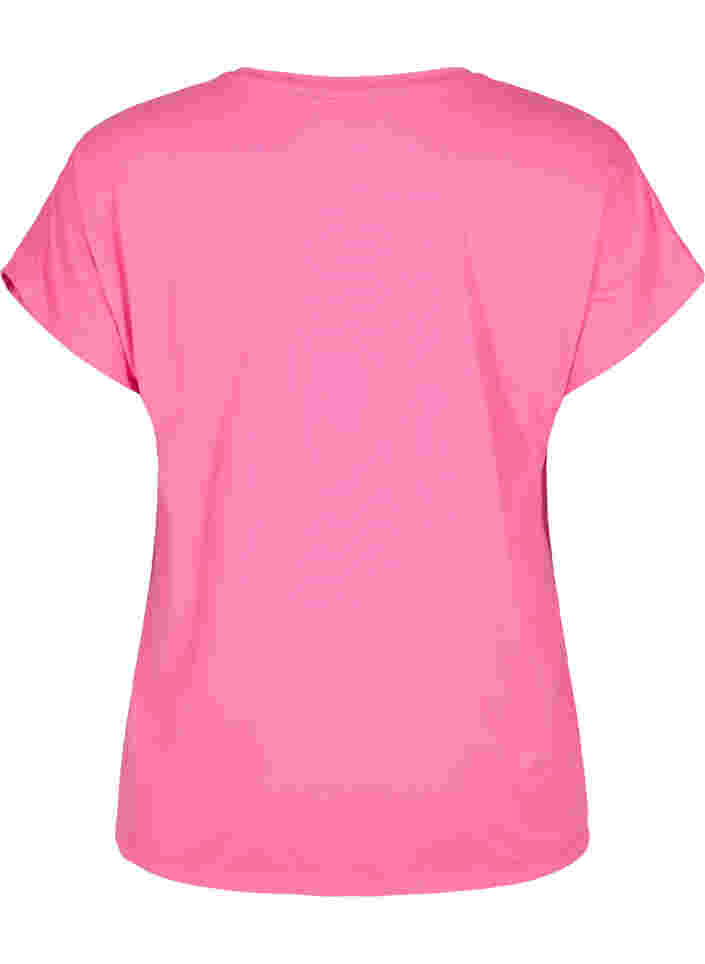Kurzarm Trainingsshirt, Carmine Rose, Packshot image number 1