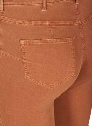Hochtaillierte Super Slim Amy jeans, Brown ASS, Packshot image number 3