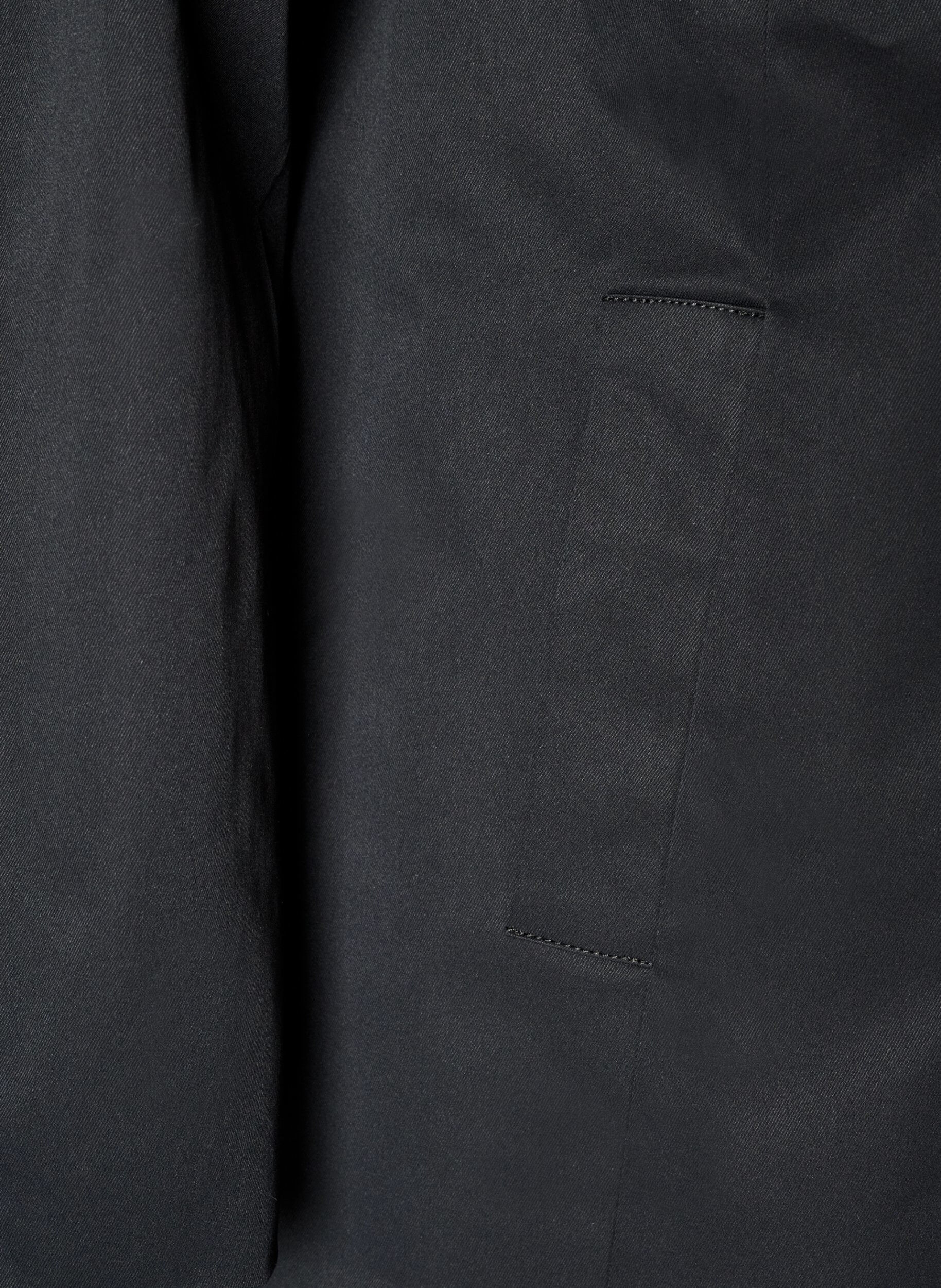 ZizziFr&uuml;hlingsjacke aus wasserabweisendem Material mit A-Linie, Schwarz, Packshot image number 3