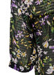Gebl&uuml;mte Bluse mit V-Ausschnitt, Schwarz, Packshot image number 3