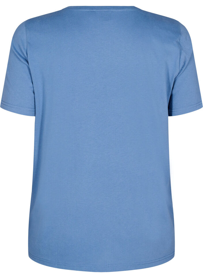 FLASH - T-Shirt mit Print, Blau, Packshot image number 1