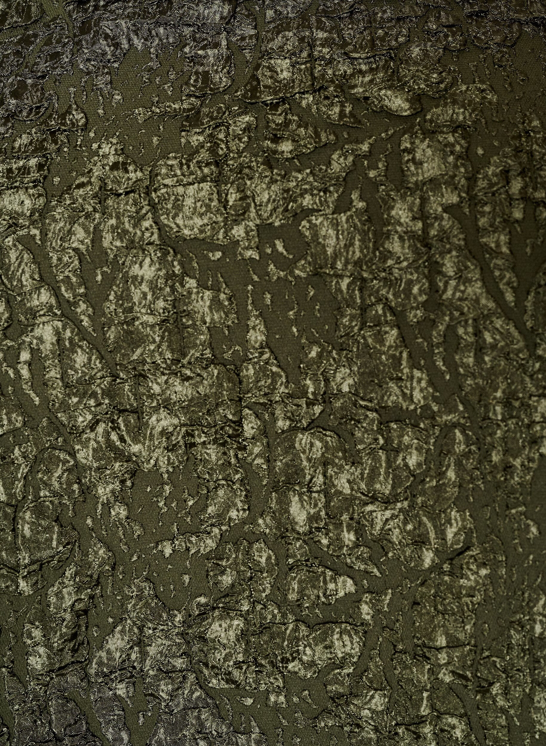 ZizziJacquardbluse mit Puff&auml;rmeln und A-Linien-Form, Gr&uuml;n, Packshot image number 2