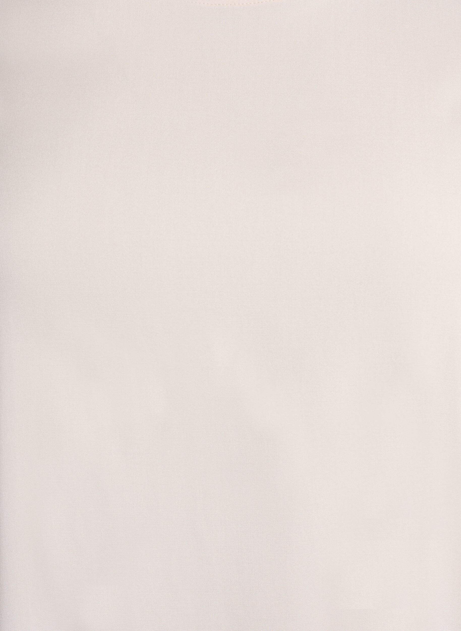 ZizziFLASH &ndash; Kurz&auml;rmelige, gewebte Bluse mit Rundhals, Beige, Packshot image number 2