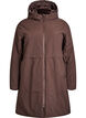 Winterjacke mit verstellbarer Taille, Braun, Packshot image number 0