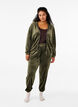 Lockere Samt-Hose, Gr&uuml;n, Model image number 0