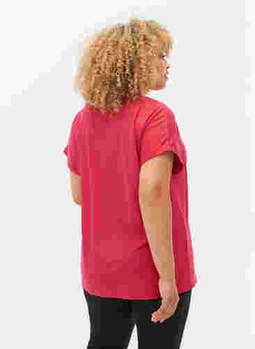 Kurzarm Trainingsshirt, Jazzy, Model image number 1