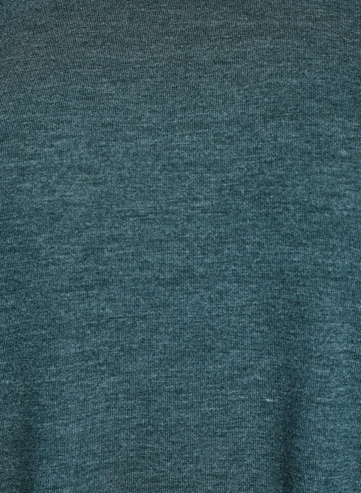 Bluse aus Jersey mit 3/4-&Auml;rmeln , Gr&uuml;n, Packshot image number 2