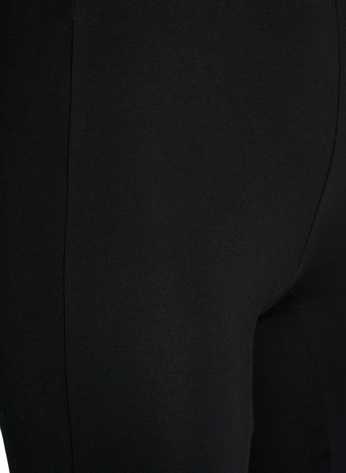 Panty aus Baumwolle mit langem Bein, Schwarz, Packshot image number 2