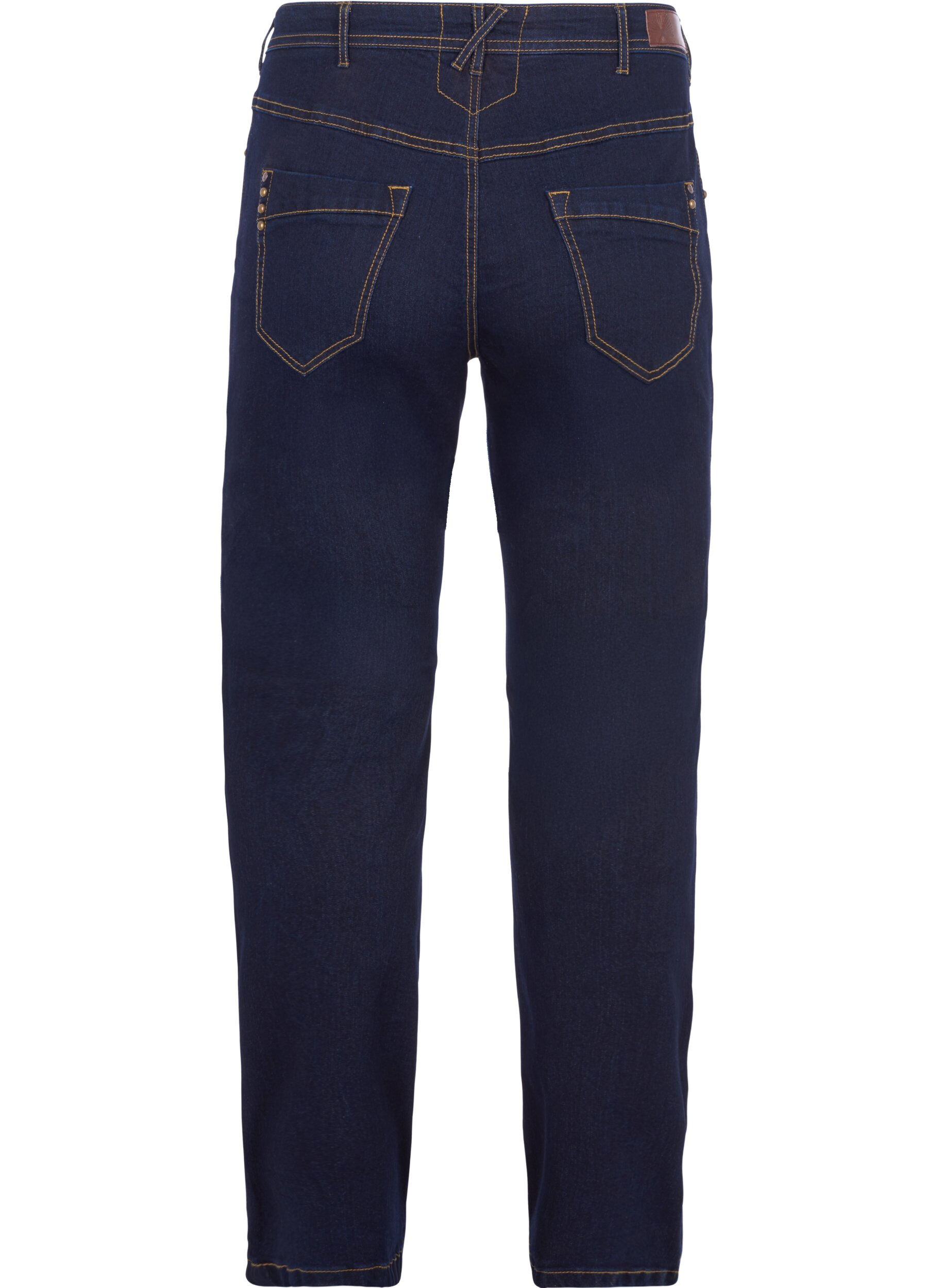 ZizziSlim Fit Vilma Jeans mit hoher Taille, Blau, Packshot image number 1