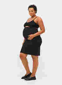 Enganliegender Schwangerschaftsrock, Black, Model