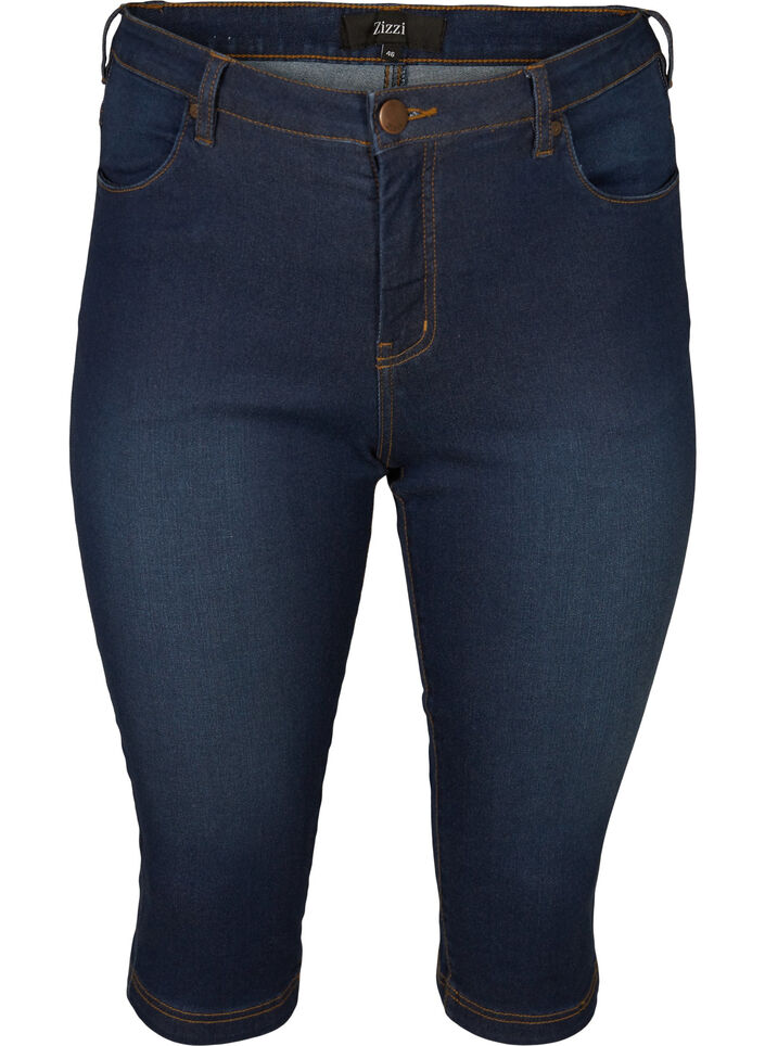 Slim Fit Emily Capri Jeans, Blau, Packshot image number 0