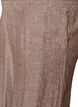 Hose aus Leinen und Viskose mit weitem Bein, Braun, Packshot image number 2