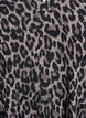 Kurzes A-Linien-Kleid mit Leopardenmuster, Grau, Packshot image number 2