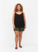 Tr&auml;gertop aus Viskose, Schwarz, Model image number 1