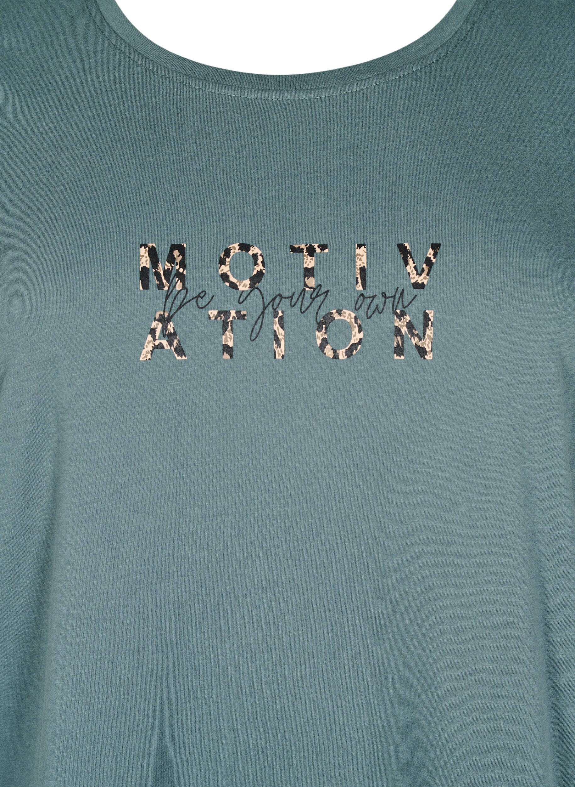 ZizziFLASH - T-Shirt mit Print, Gr&uuml;n, Packshot image number 2