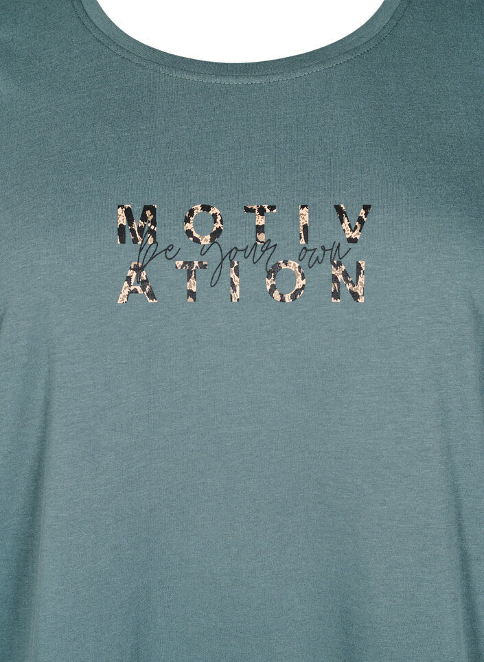 FLASH - T-Shirt mit Print, Grün, Packshot image number 2