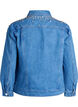 Jeansjacke mit Strasssteinen, Blau, Packshot image number 1