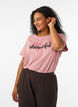 T-Shirt mit Print, Rot, Model image number 0