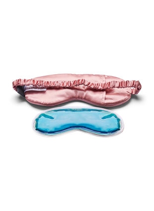 Schlafmaske mit Geleinlagen, Powder Pink, Packshot image number 3