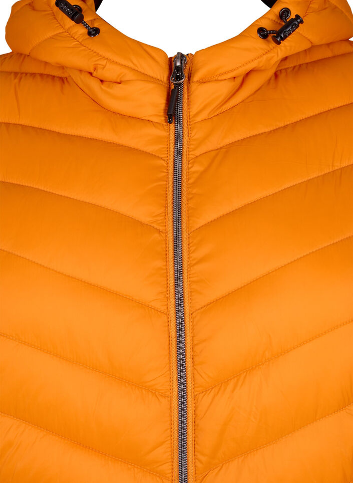 Leichte Jacke mit Kapuze, Orange, Packshot image number 2