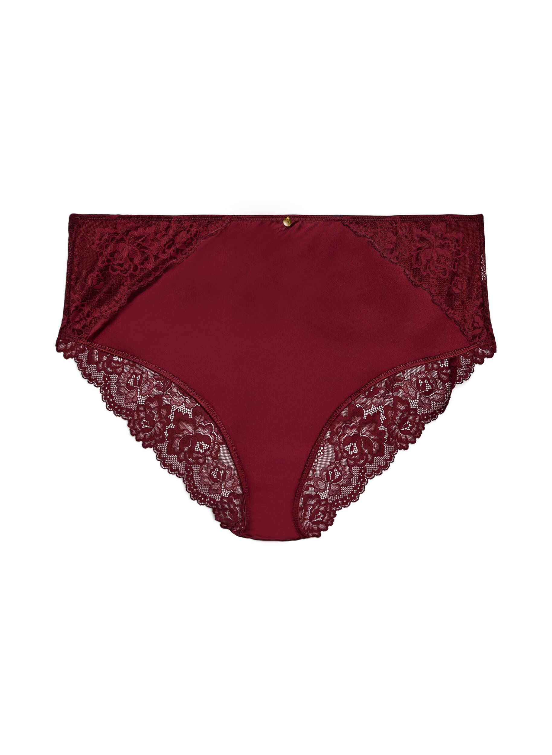 Slip mit Spitze und einem Schleifendetail hinten