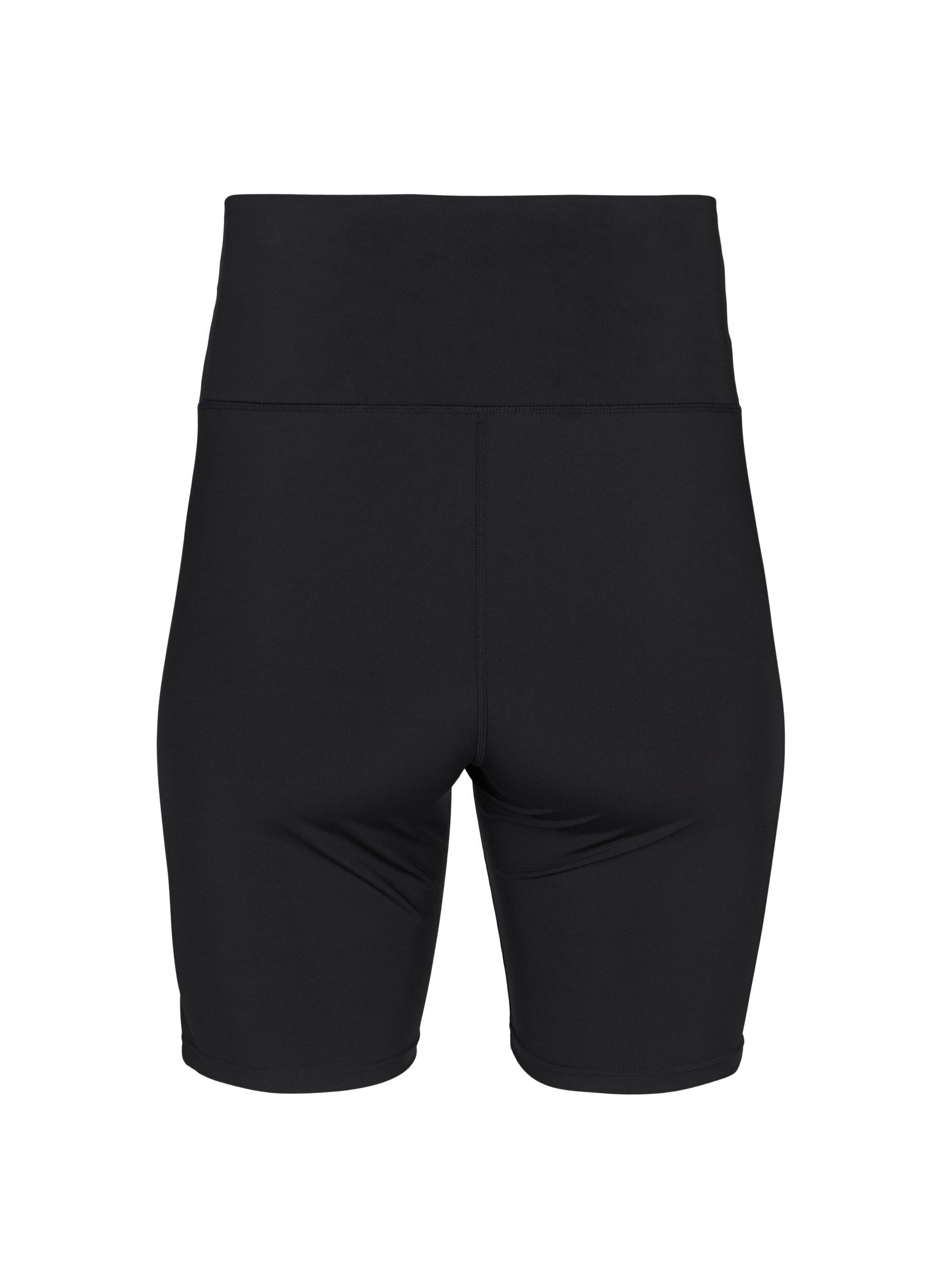 ZizziEng anliegende Trainingsshorts, Schwarz, Packshot image number 1