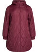 Mittellange Steppjacke mit Kapuze, 0655, Packshot image number 0