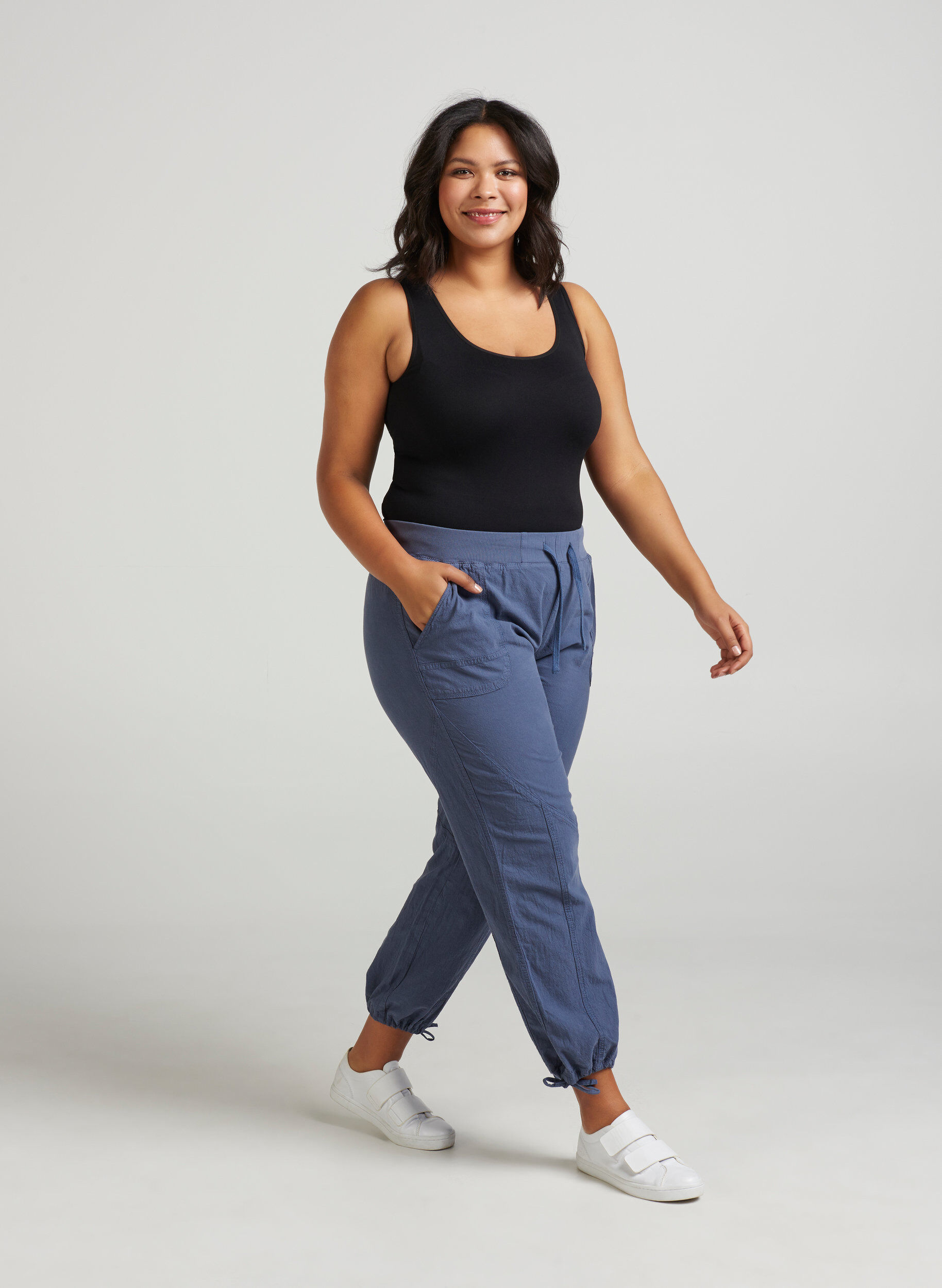 ZizziNahtloses Top, Black, Model image number 0