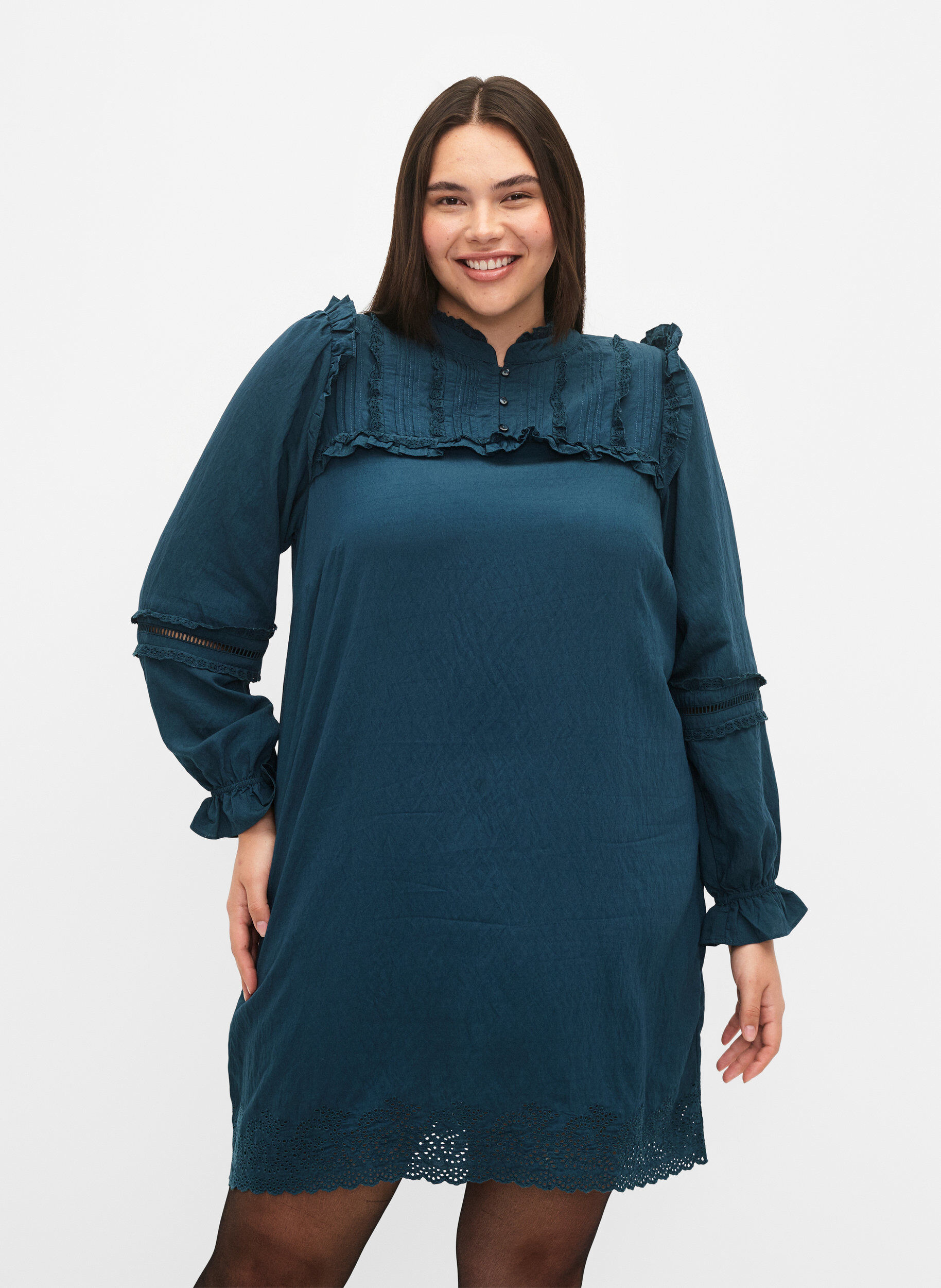 Zizzi kleid blau