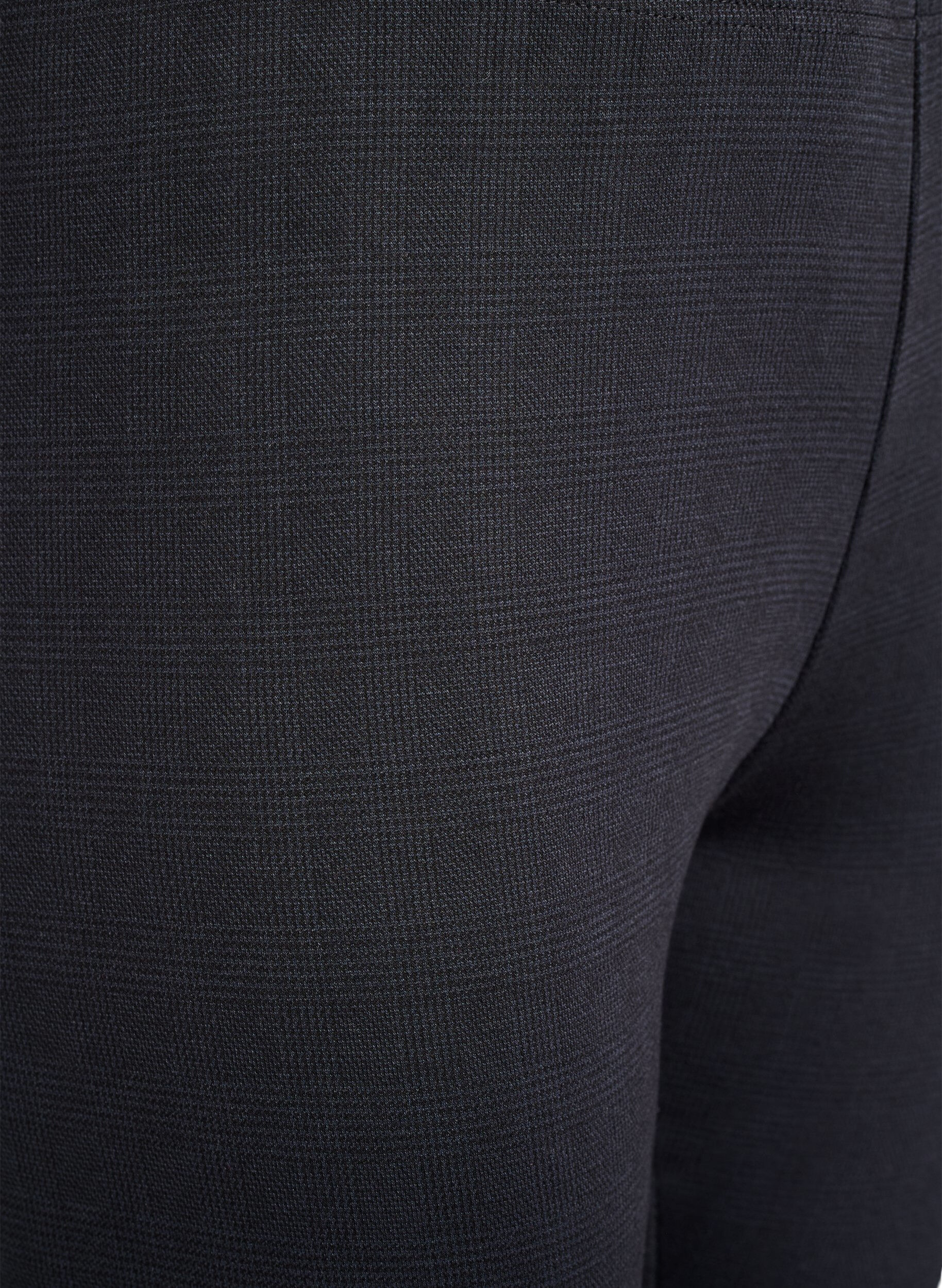 ZizziLeggings mit normaler Taille und Muster, Schwarz, Packshot image number 2