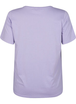 FLASH - T-Shirt mit Motiv, Lavender, Packshot image number 1