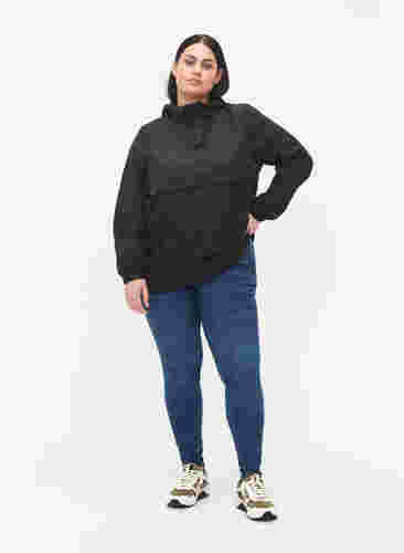 Anorak mit Kapuze und Taschen, Black, Model image number 1