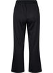 Trainingshose mit weitem Bein und hoher Taille, Schwarz, Packshot image number 1