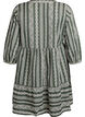 Kleid mit Grafikprint und 3/4-Ärmeln, Grün, Packshot image number 1