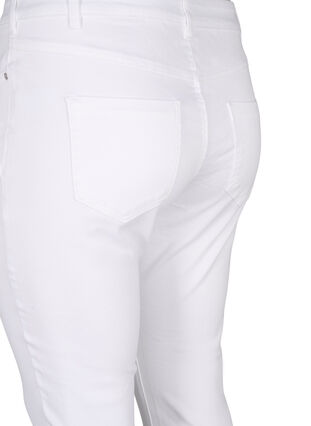 Viona Jeans mit normaler Taille, White, Packshot image number 3