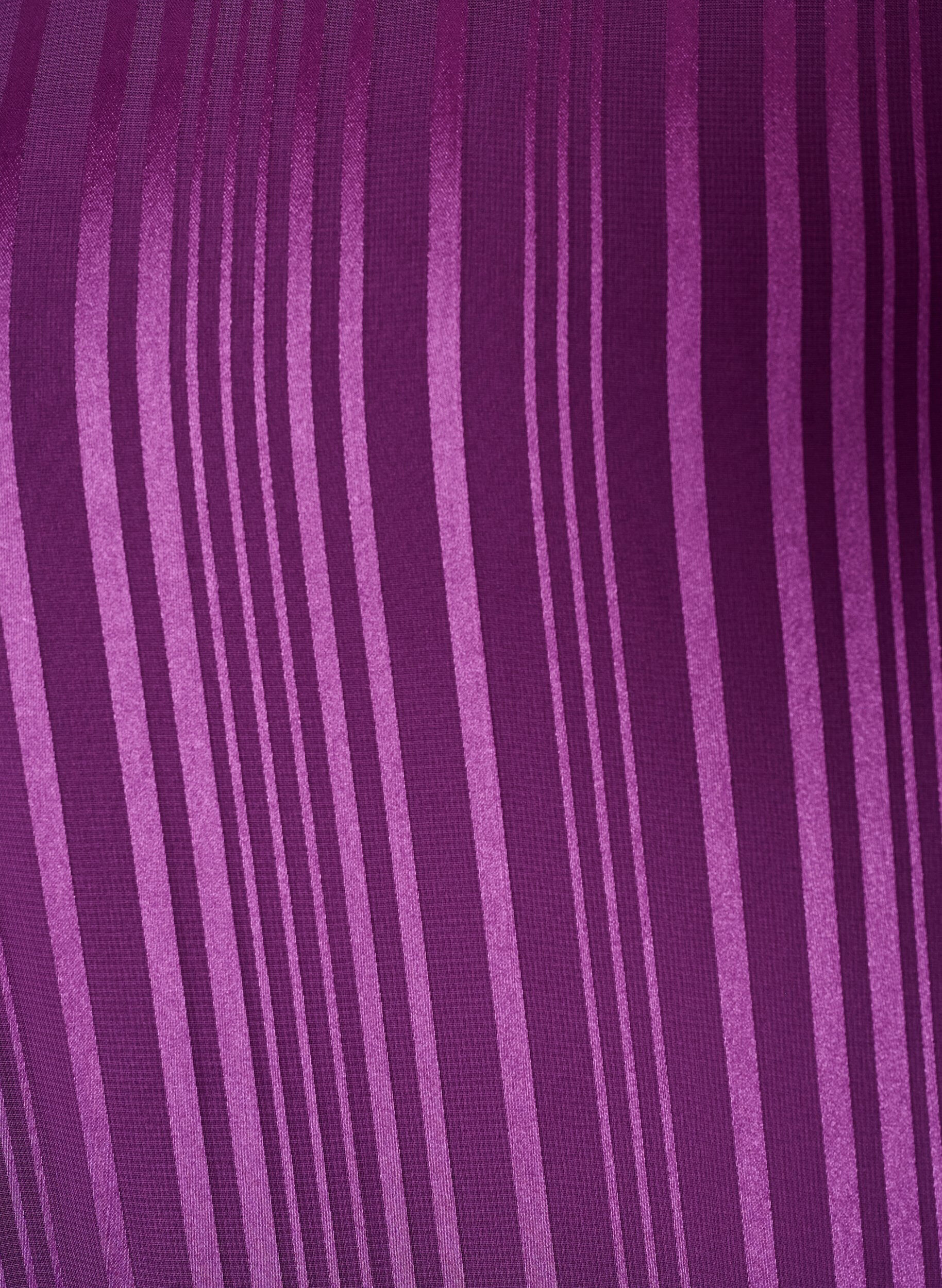 ZizziGestreifte Bluse in Ballonform, Lila, Packshot image number 2