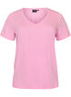 T-Shirt mit V-Ausschnitt, Pink, Packshot image number 0
