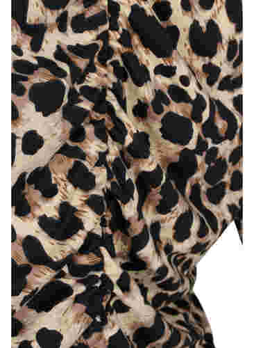 Langarmkleid mit Leopardenprint, Leo, Packshot image number 3