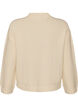 Pullover mit Zopfmuster, Vanille, Packshot image number 1