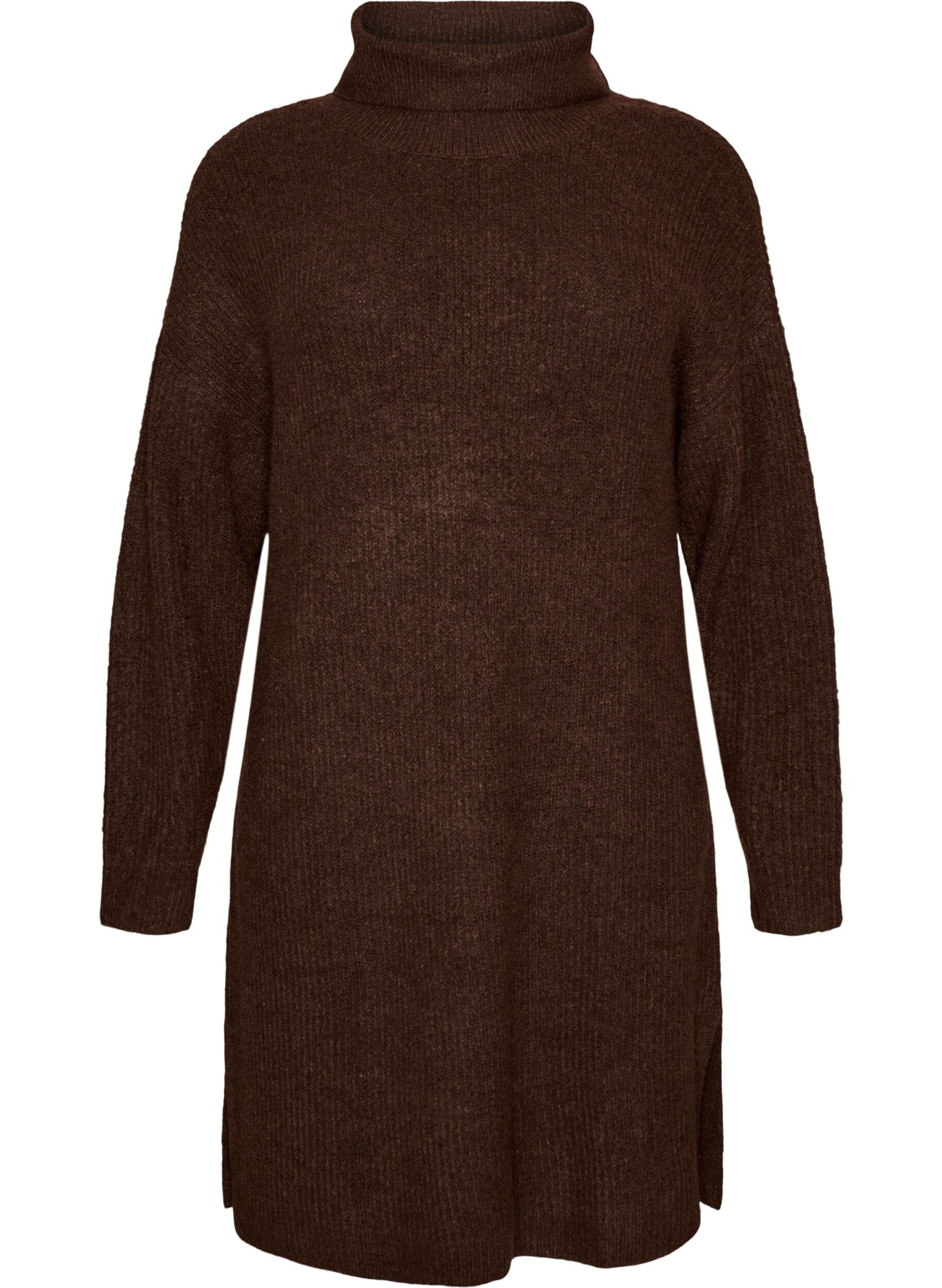 FLASH - Strickkleid mit Rollkragen